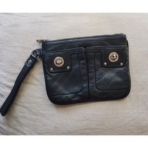 Black Wristlet Clutch